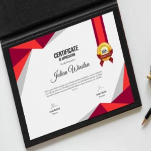 Certificate & Folders – Custom Printed Presentation Folders for Awards, Events, and Graduation Ceremonies