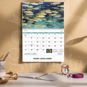 Customize Wall Calendar with Company Logo and Photos – Personalized Monthly Planner