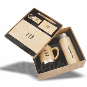 Eco-Friendly Gift Box – Sustainable Corporate Gift Set with Reusable and Biodegradable Items for Green Branding and Employee Appreciation
