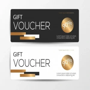 Elegant and Customizable Gift Voucher for Personal or Corporate Gifting