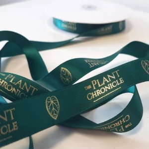 Custom Ribbon Printing with Logo for Packaging, Events, and Gifts
