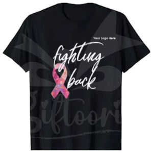 T-Shirt for Breast Cancer Awareness – Pink Ribbon Design for Corporate Events and Charity Support