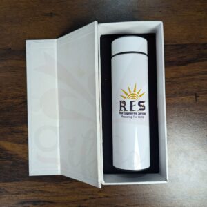 Smart Temperature Display Bottle in Custom Branded Corporate Box