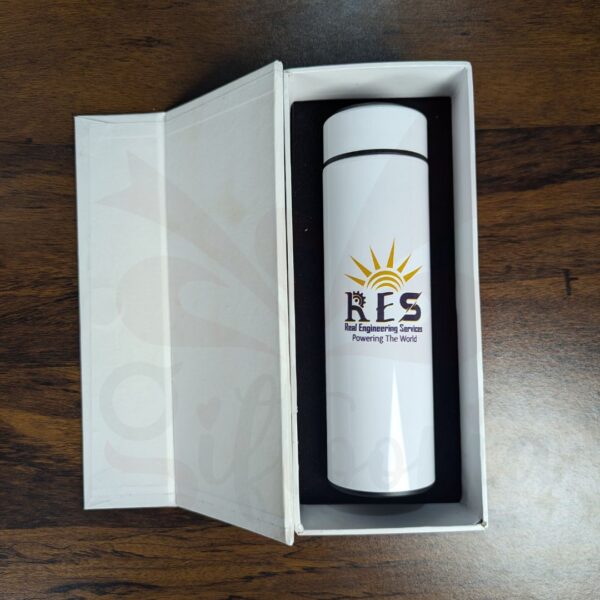 Smart Temperature Display Bottle in Custom Branded Corporate Box