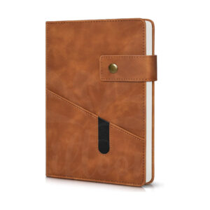 Brown Business Leather Notebook