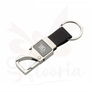 Business Metal Keychain with opener