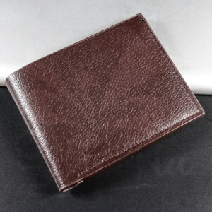 Customized Brown Leather Wallet