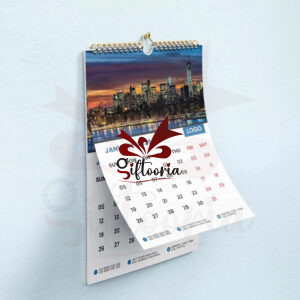 Customized Wall Calendar with Personal Photos – Printable Hanging Calendar for Gifts or Branding