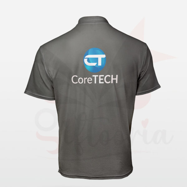 Premium Grey Polo Shirt - Image 2