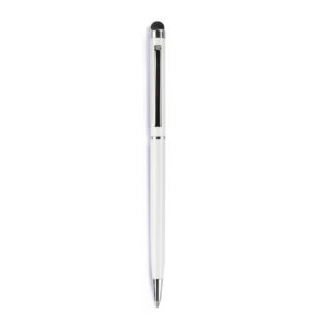 White Metal Pen with Logo for Corporate Use