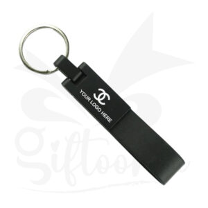 Premium Black Keychain