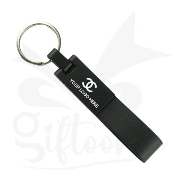 Premium Black Keychain