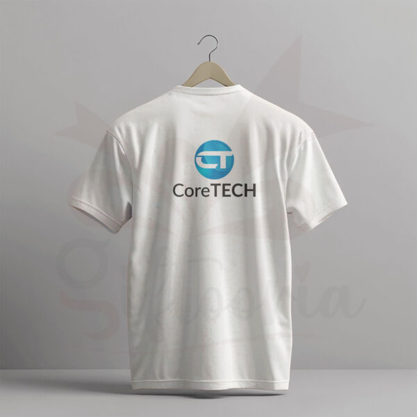 White Customized T-Shirt - Image 2