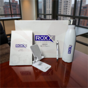 Elite Employee Box with customized metal keychain – ideal for onboarding, HR gifting, and employee appreciation