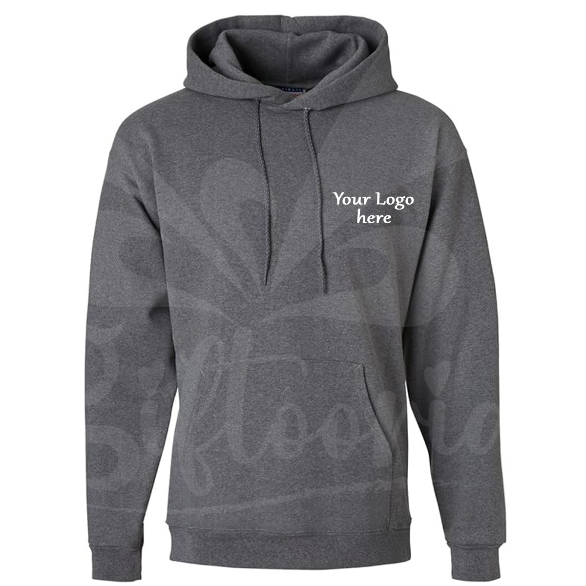Concrete Pulse grey Hoodie