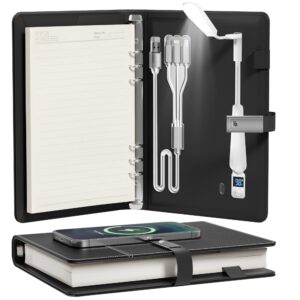 Multi Functional Diary – Premium Organizer Notebook with Power Bank, USB, and Pen Holder