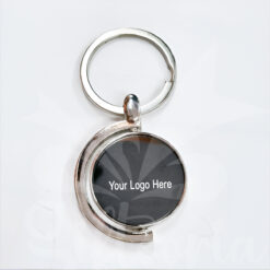 Flip Metal Keychain