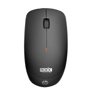 Black customized wireless mouse with ROXX Ceramica logo – corporate gift, Get a Quote