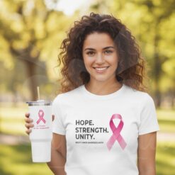 Alternative view of Breast Cancer Awareness Insulated Tumbler