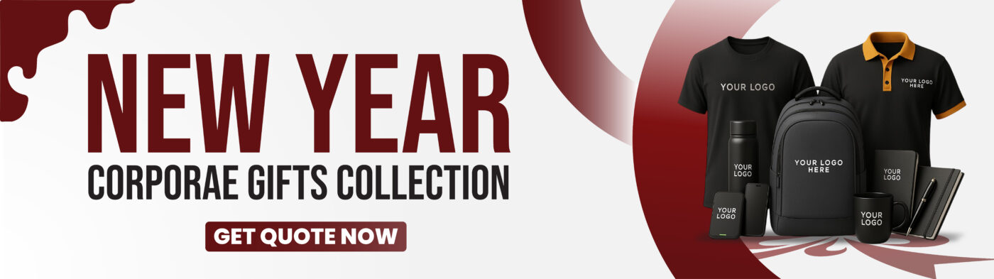 "New Year 2026 corporate gifts collection with personalised and premium business gift items"